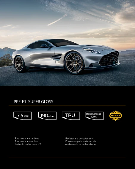 Antishock PPF-F1S Gloss 7.5 Mil Regenerativo