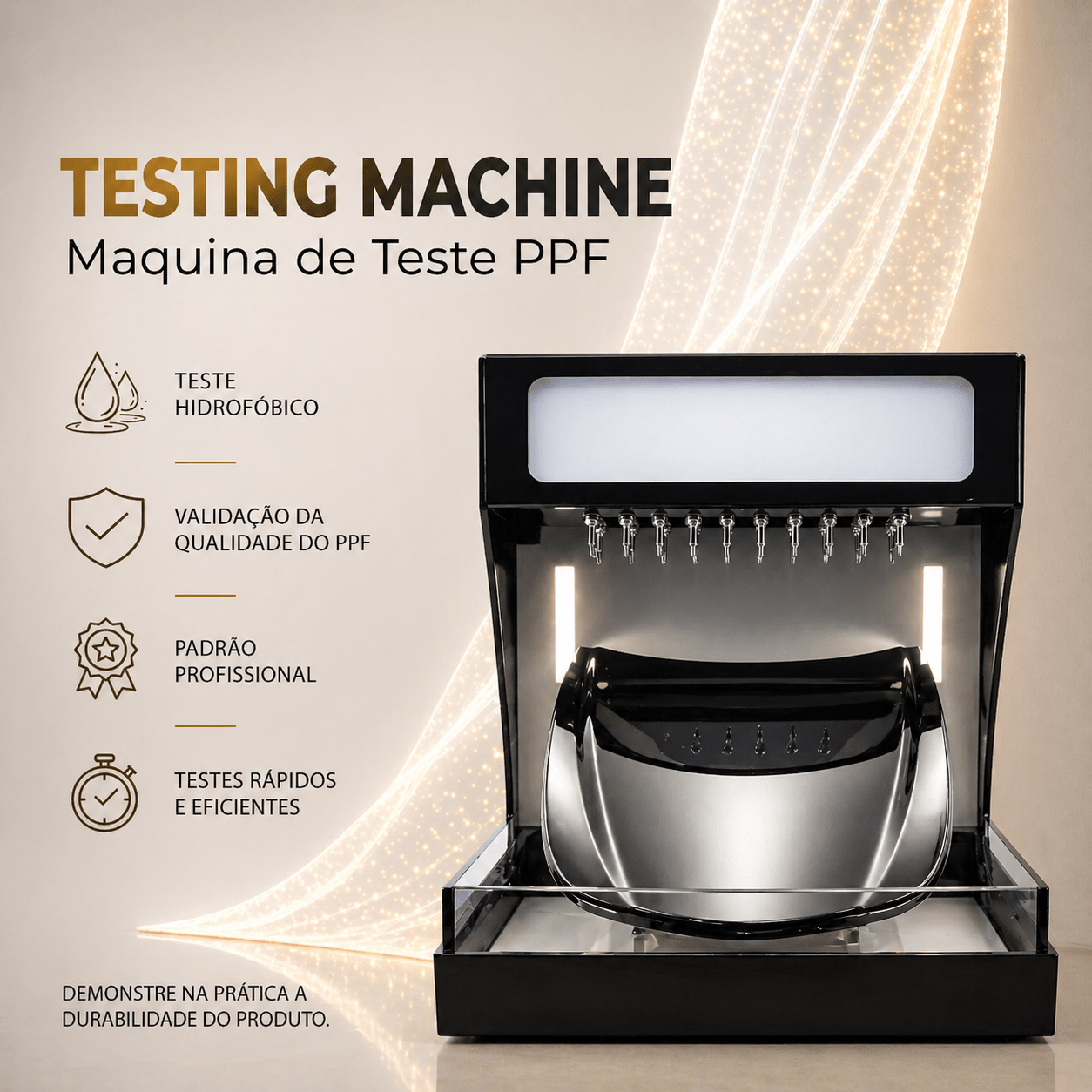 TESTE HIDROFÓBICO